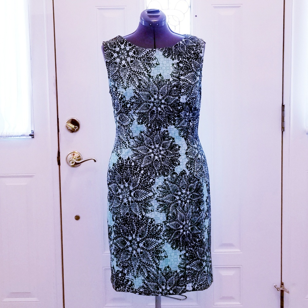 Connected Mint & Black Dress 14